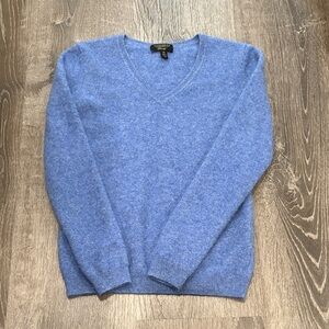 Cashmere Charter Club Size XS Blue Cashmere Sweater